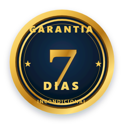 Selo de garantia incondicional de 7 dias